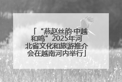 “燕赵丝韵·中越和鸣”2025年河北省文化和旅游推介会在越南河内举行